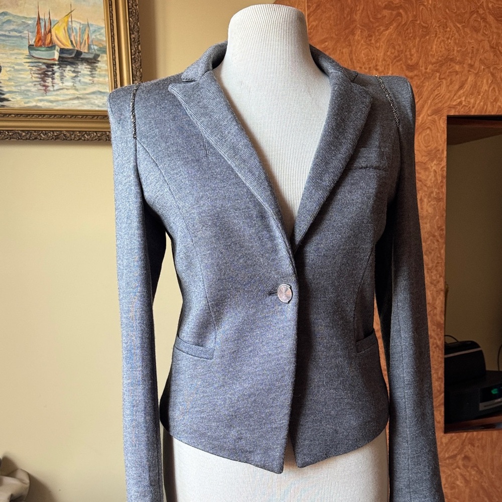 Twinkle by Wenlan tweed style blazer